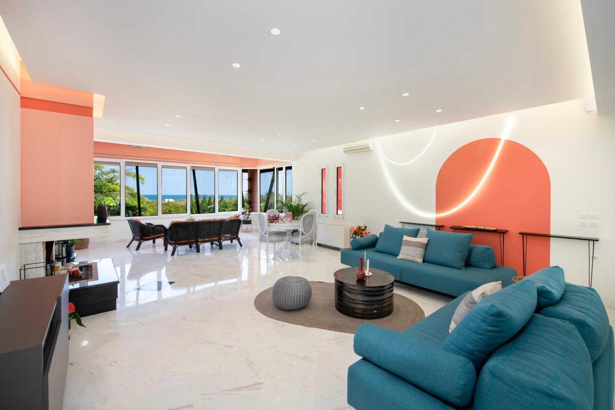 Villa Eleni 100M From The Sea Rapaniana Ngoại thất bức ảnh