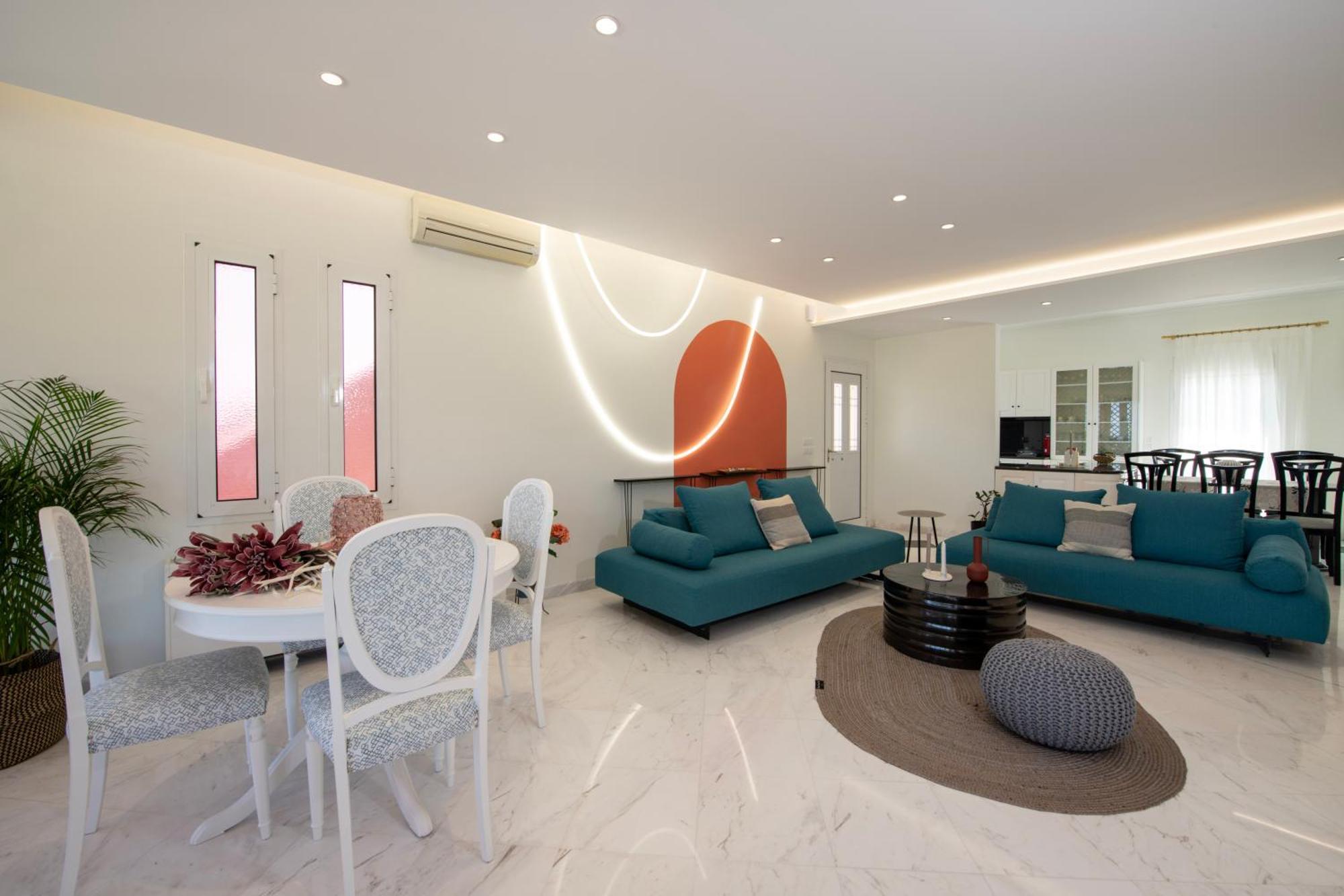 Villa Eleni 100M From The Sea Rapaniana Ngoại thất bức ảnh