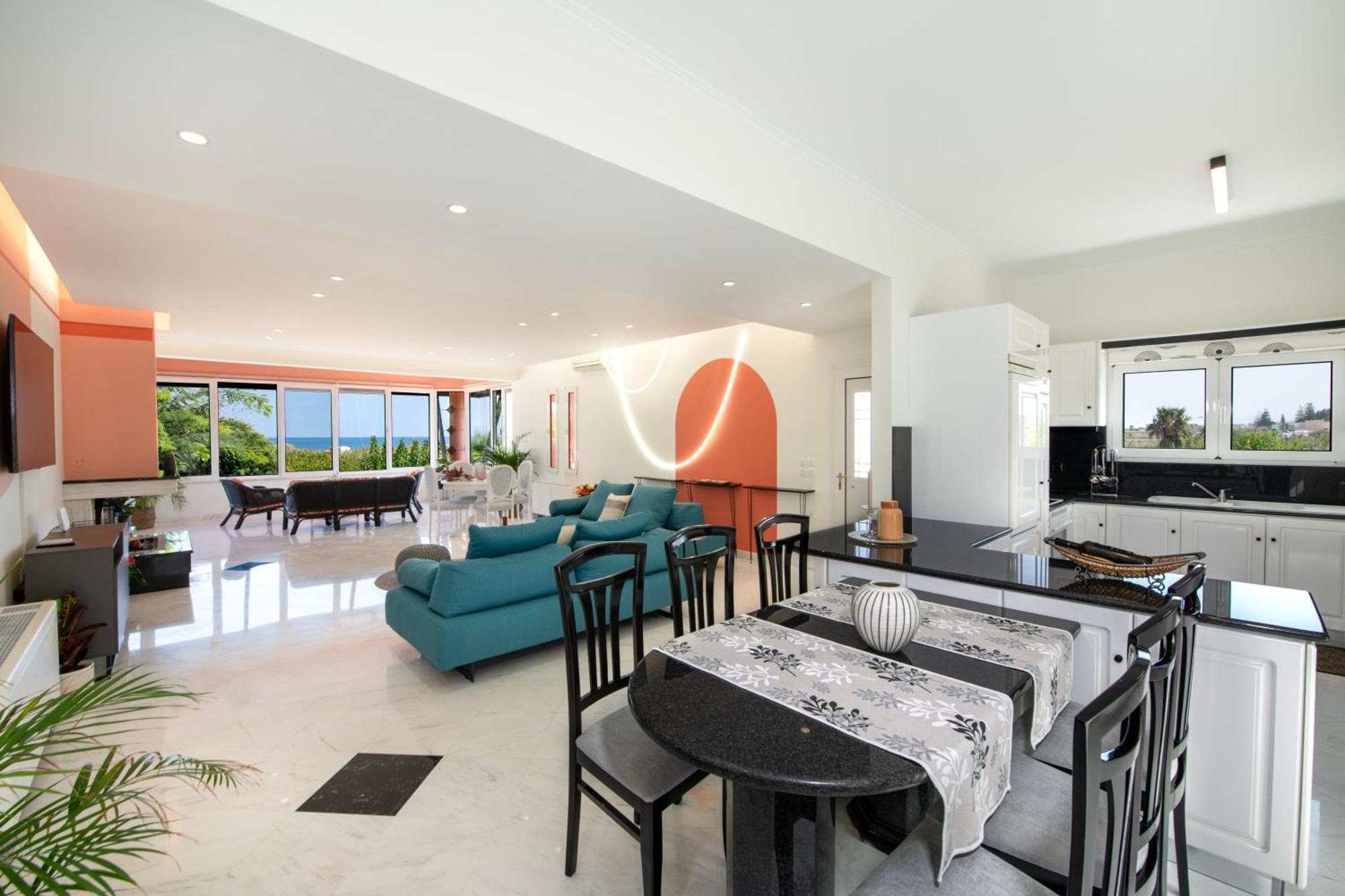 Villa Eleni 100M From The Sea Rapaniana Ngoại thất bức ảnh