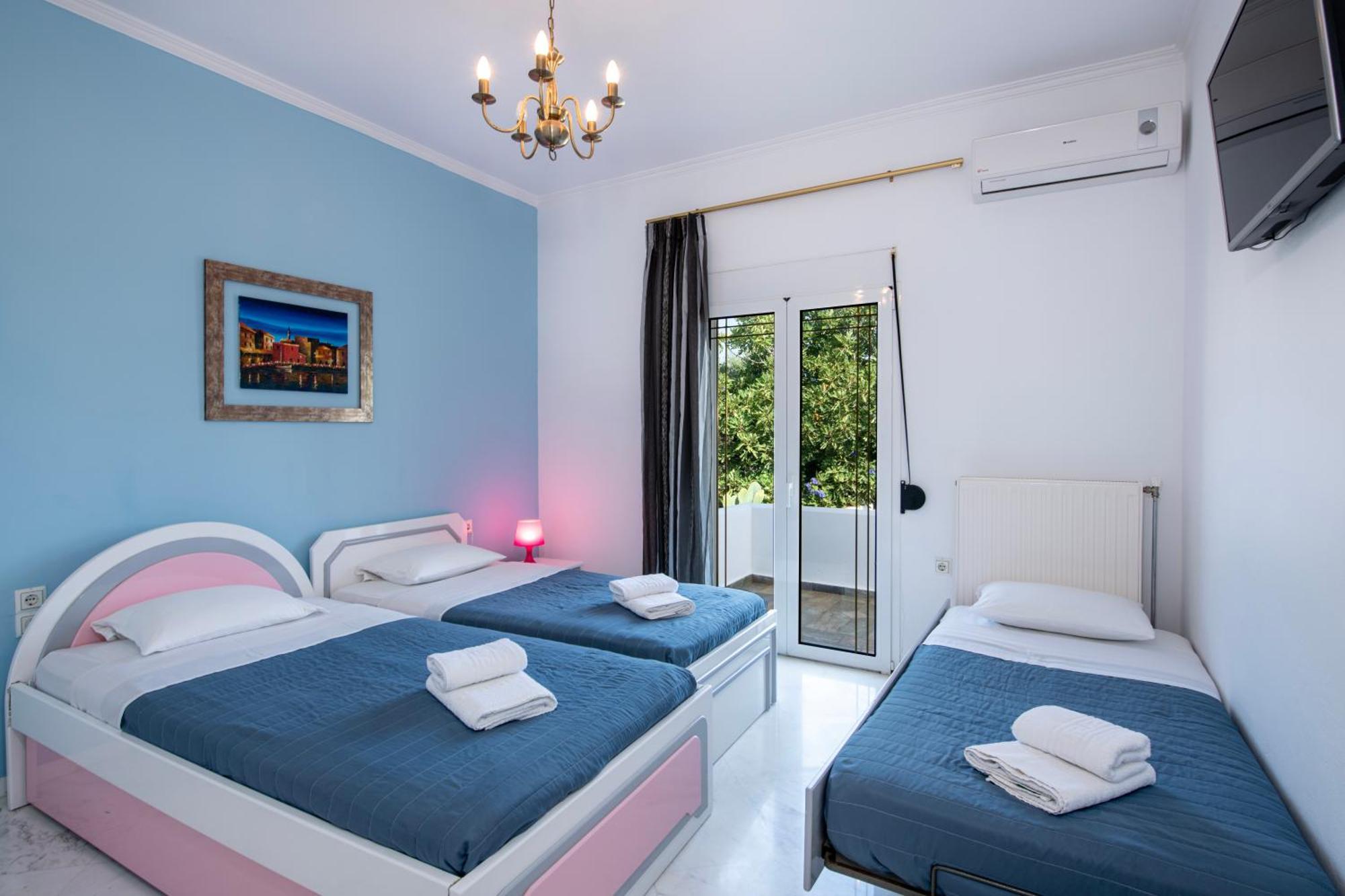 Villa Eleni 100M From The Sea Rapaniana Ngoại thất bức ảnh